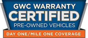 GWC Warranty Certified Pre-Owned Vehicles