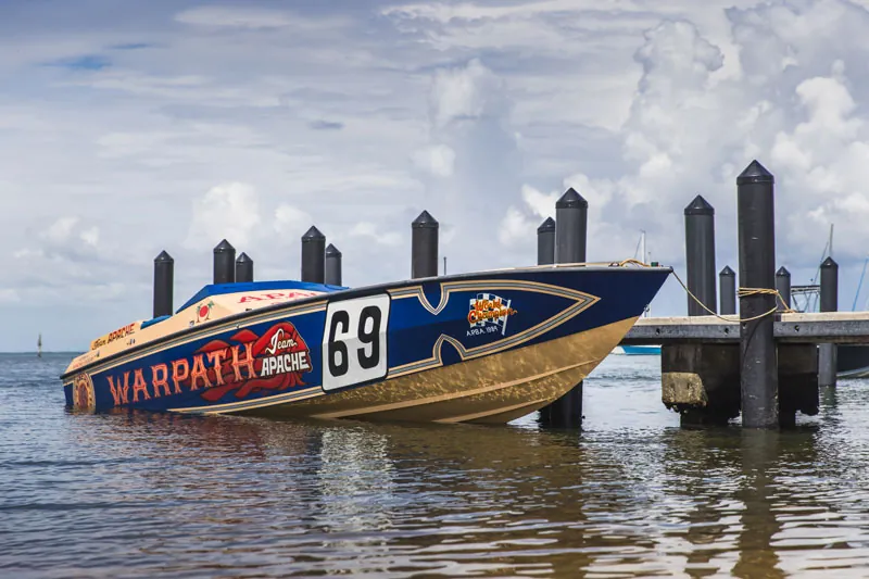 1984 Apache Warpath on the water